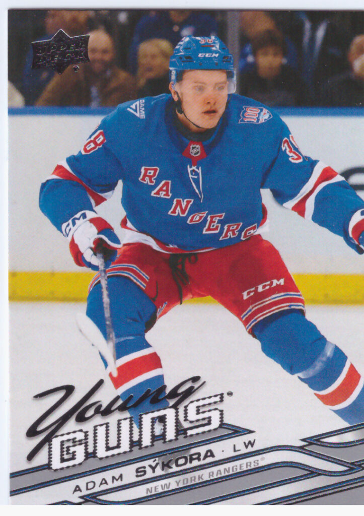2026/27 Upper Deck Series 1 – Adam Sýkora New York Rangers 235