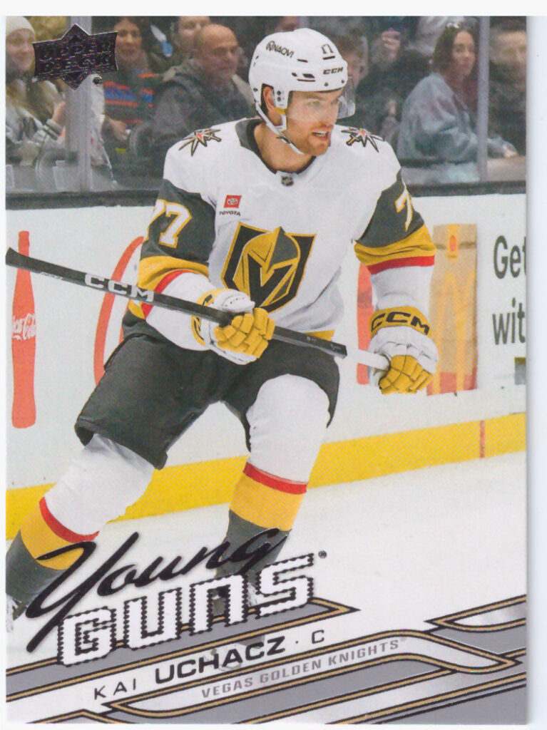 2026/27 Upper Deck Series 1 – Kai Uchacz Las Vegas Golden Knights 216