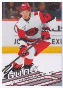 2026/27 Upper Deck Series 1 – Felix Unger Sorum Carolina Hurricanes 213