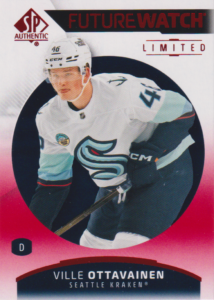 2025/26 SP Authentic – Ville Ottavainen Seattle Kraken 153