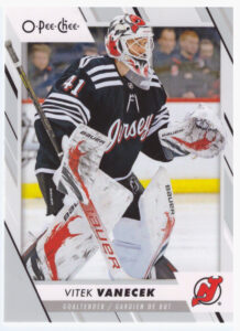 2023/24 O-Pee-Chee – Vítek Vaneček New Jersey Devils 21