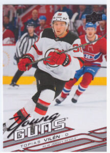 2026/27 Upper Deck Series 1 – Topias Vilén New Jersey Devils 204