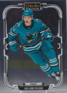 2025/26 O-Pee-Chee Platinum – William Eklund San Jose Sharks 100