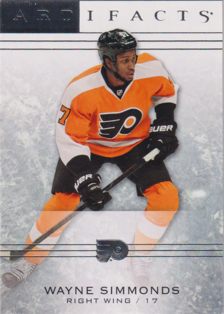 2014/15 Artifacts – Wayne Simmonds Philadelphia Flyers 42