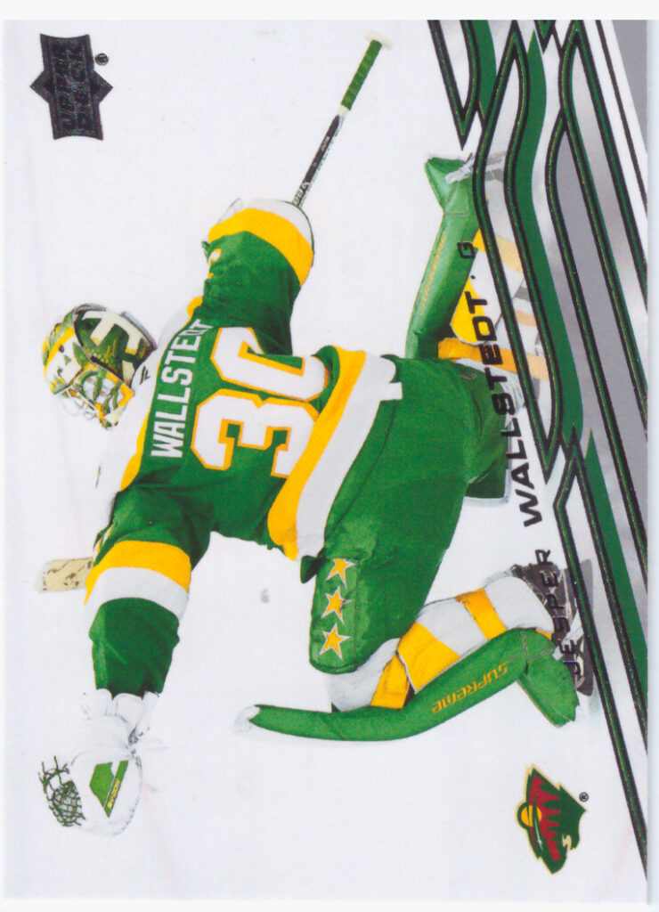 2026/27 Upper Deck Series 1 – Jesper Wallstedt Minnesota Wild 87
