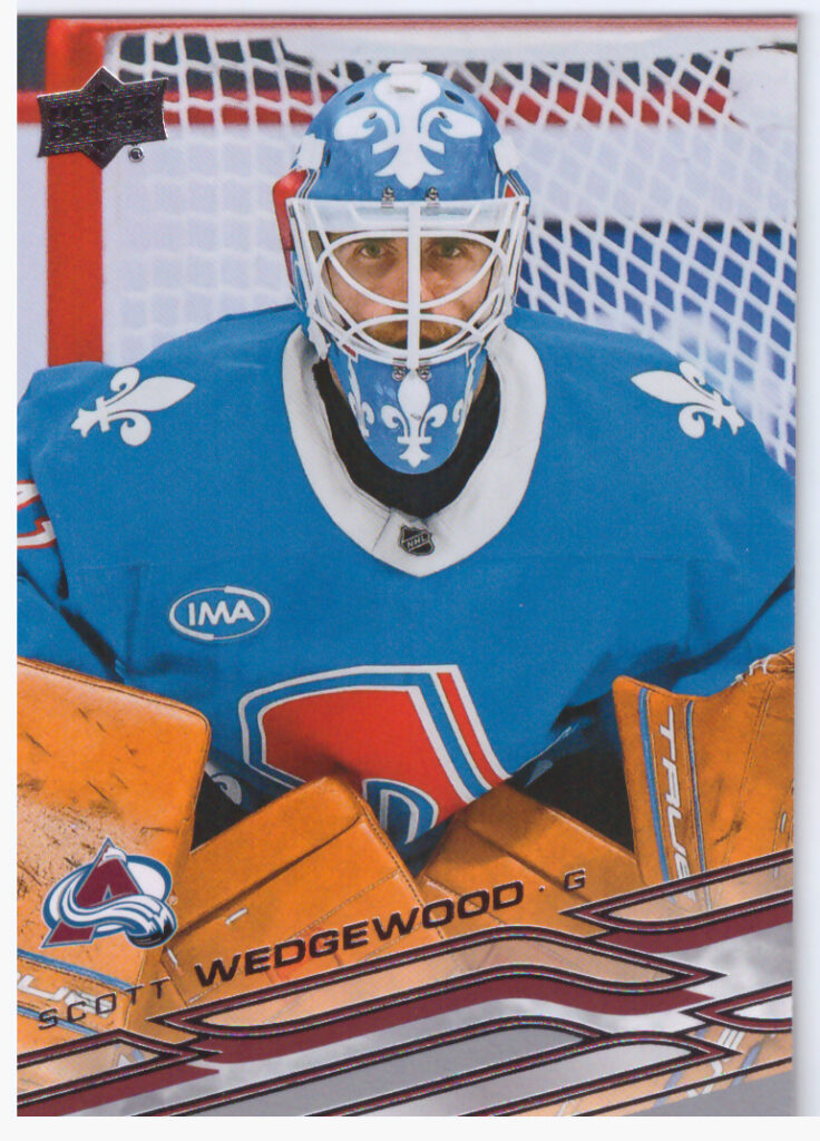 2026/27 Upper Deck Series 1 – Scott Wedgewood Colorado Avalanche 42