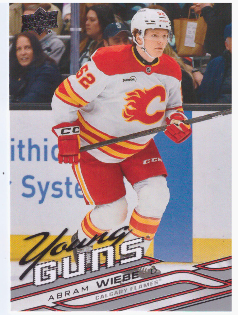 2026/27 Upper Deck Series 1 – Abram Wiebe Calgary Flames 212