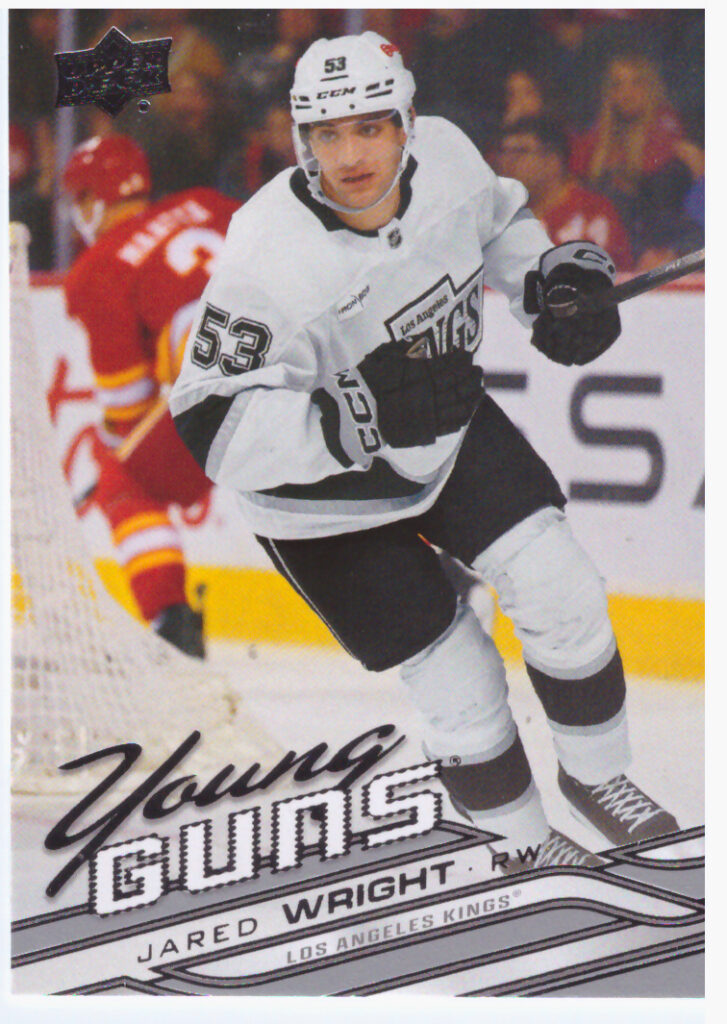 2026/27 Upper Deck Series 1 – Jared Wright Los Angeles Kings 203