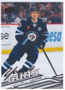 2026/27 Upper Deck Series 1 – Brayden Yager Winnipeg Jets 242