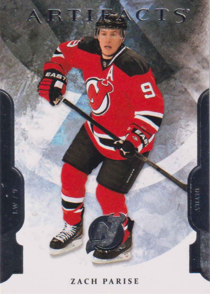2011/12 Artifacts –  Zach Parise New Jersey Devils 9